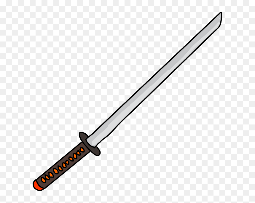 Powered By Sgteachers - Katana A Sword, HD Png Download - samurai sword png