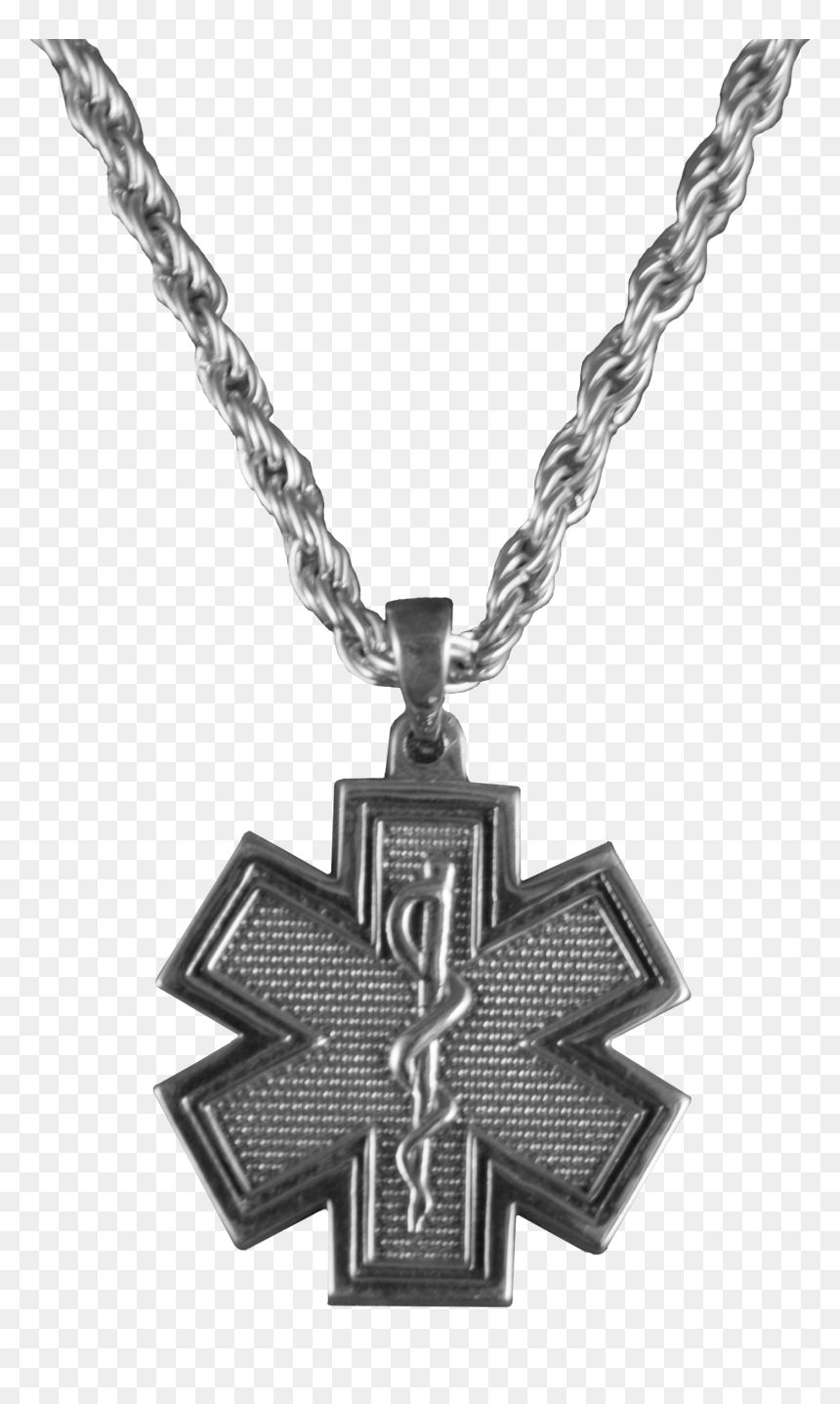 Star Of Life Ems Necklace - Locket, HD Png Download - star of life png