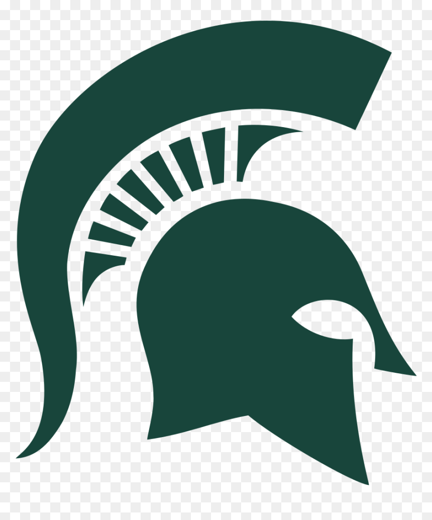 Michigan State Spartan Svg, HD Png Download - big ten logo png