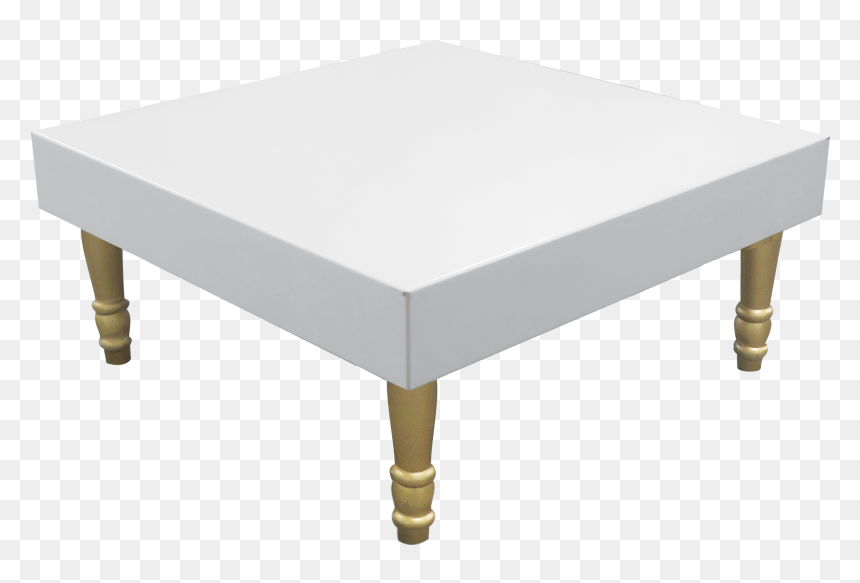 Avalon Square Gold Coffee Table 2 1 1 - Coffee Table, HD Png Download - gold square png