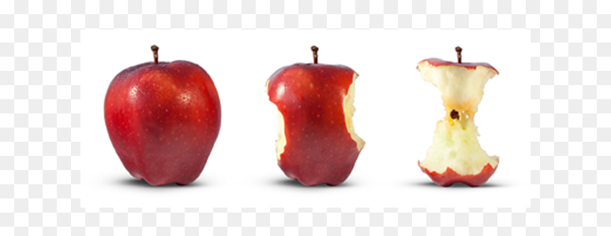Bite Out Of An Apple Clipart Image Transparent One - 吃 掉 的 蘋果, HD Png Download - bitten apple png