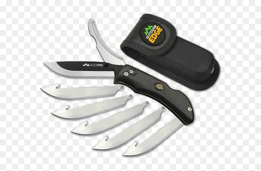 Outdoor Edge Replaceable Blades, HD Png Download - butcher knife png
