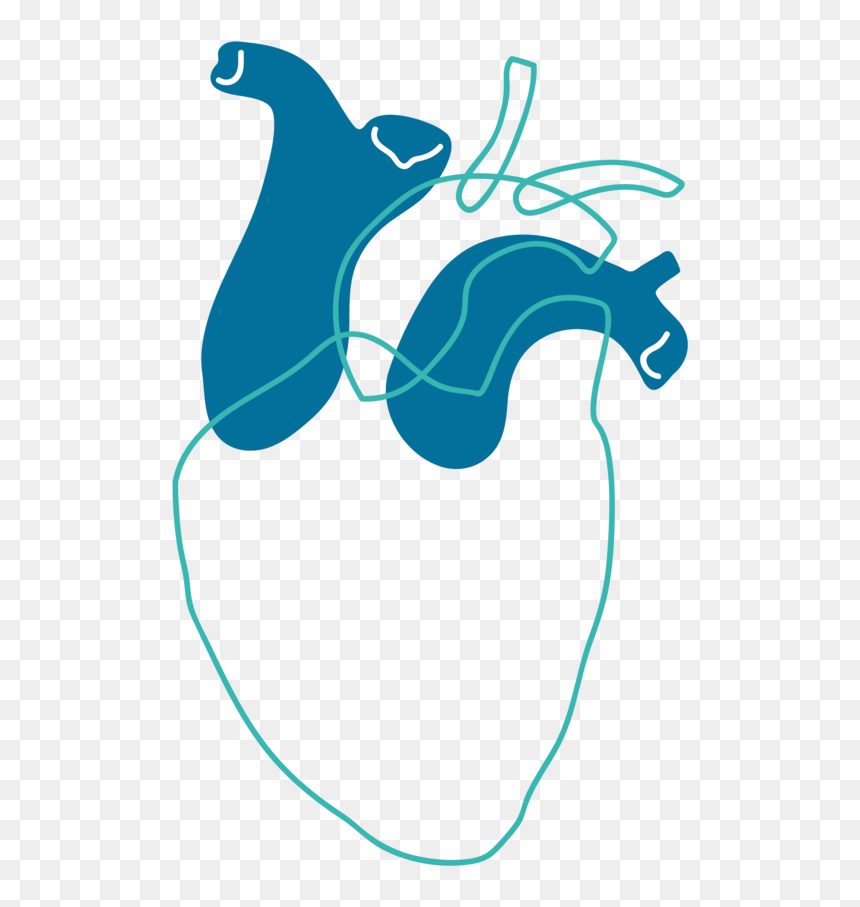 Heart Line Vector, HD Png Download - heart line png