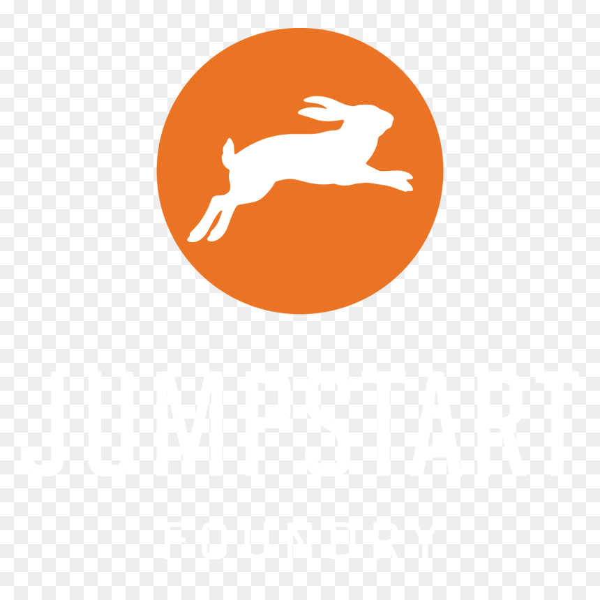 Jumpstart Foundry Logo, HD Png Download - bunny silhouette png