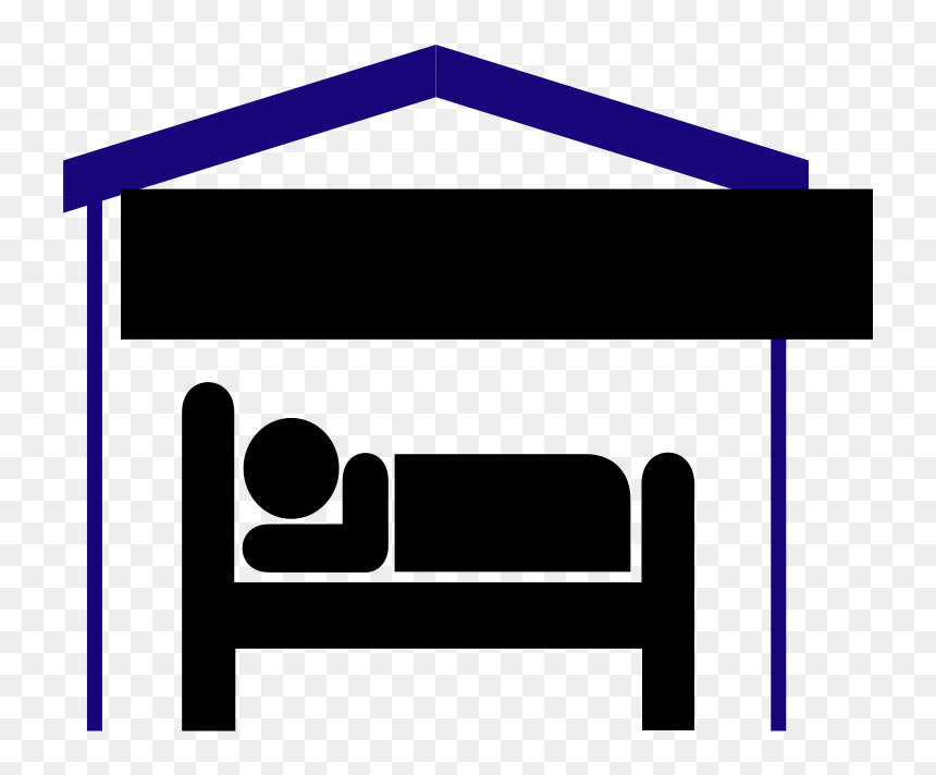 Bed Clip Art - B&b Clipart, HD Png Download - breakfast clipart png