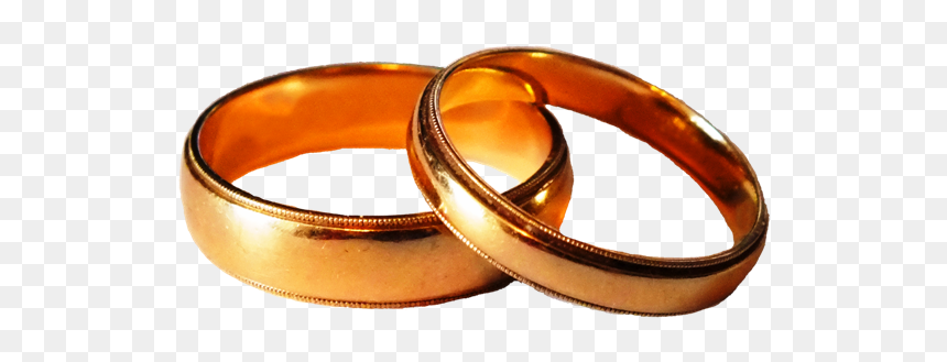 Marriage Clipart Two Ring - Marriage Transparent Background Png Download Wedding, Png Download - wedding bands png