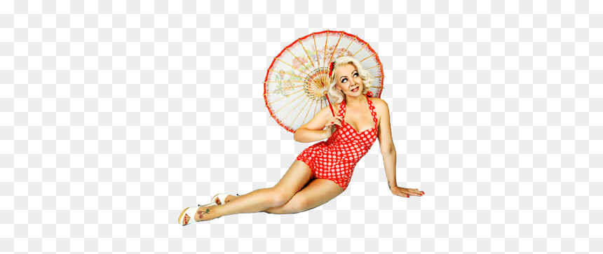 French Pin Up Png, Transparent Png - pin up png