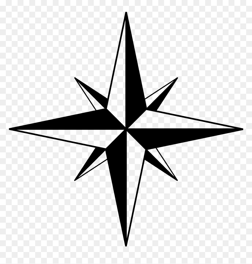 Star Of Bethlehem Png , Png Download - North South East West Png, Transparent Png - star of bethlehem png