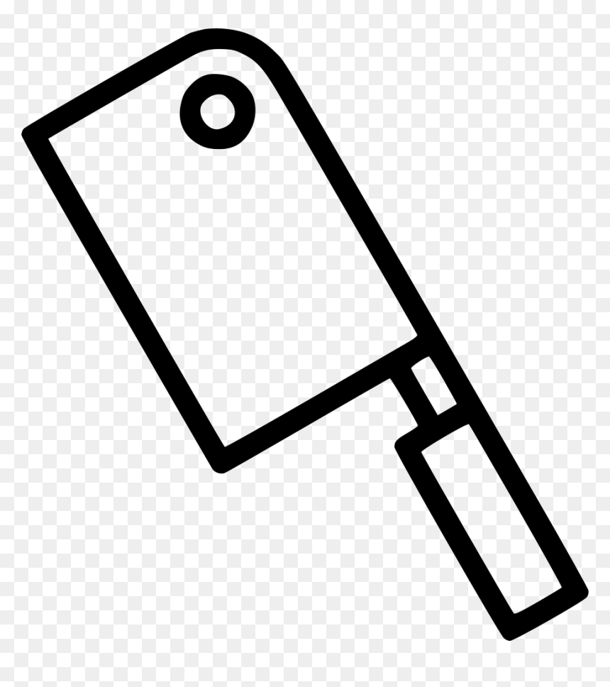 Knife Butcher Equipment Tool - Knife, HD Png Download - butcher knife png