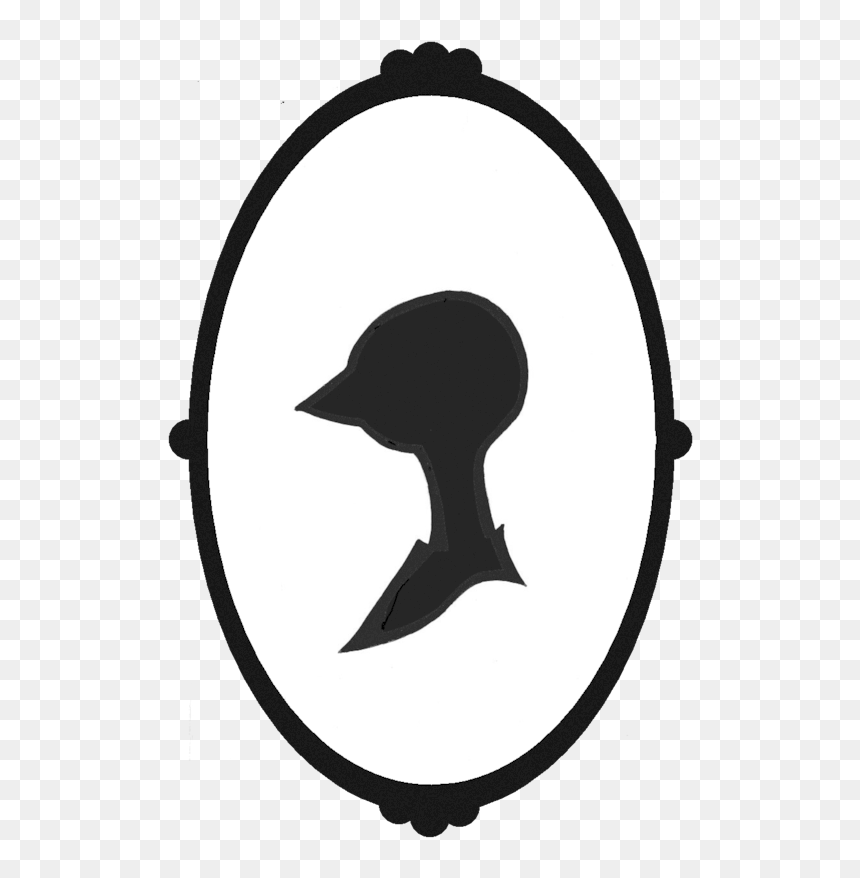 Bunny Silhouette Portrait By Bitterest On Clipart Library - Gambar Deviantart Silhouette, HD Png Download - bunny silhouette png