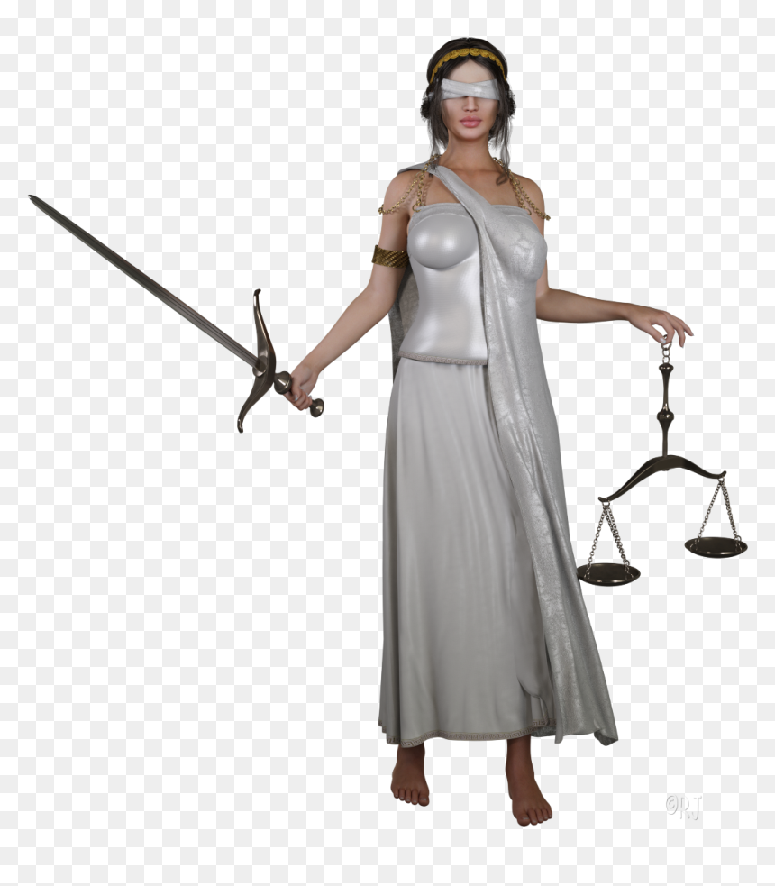 Girl, HD Png Download - lady justice png