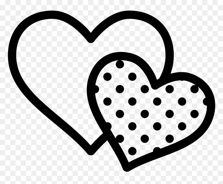 Dos Corazones Icon - قلبين في بعض, HD Png Download - two hearts png