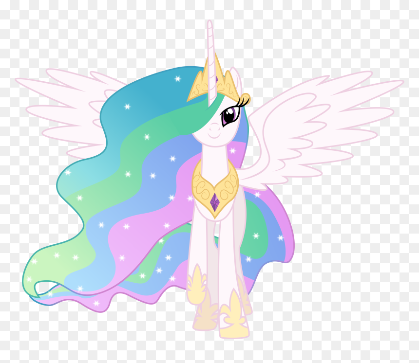 Princess Celestia By Shaynellelps-d9oq2i - Princess Celestia, HD Png Download - princess celestia png