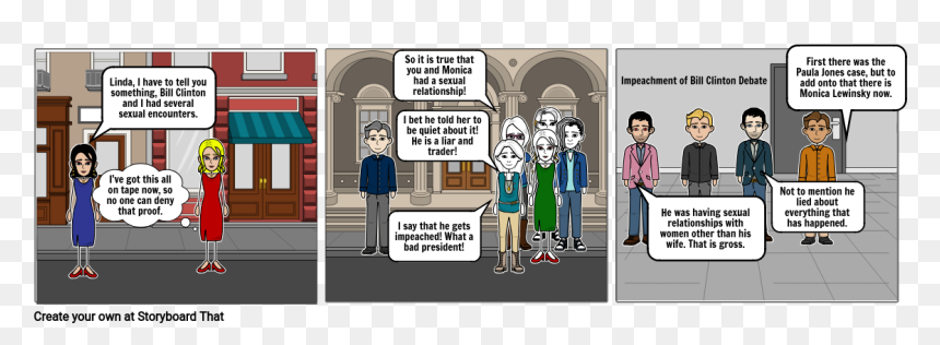 Cartoon, HD Png Download - bill clinton png