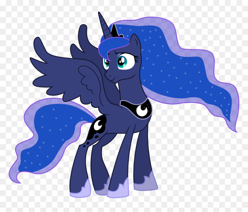 Princess Luna Princess Celestia Pony Mammal Vertebrate - My Little Pony Luna I Celestia, HD Png Download - princess celestia png