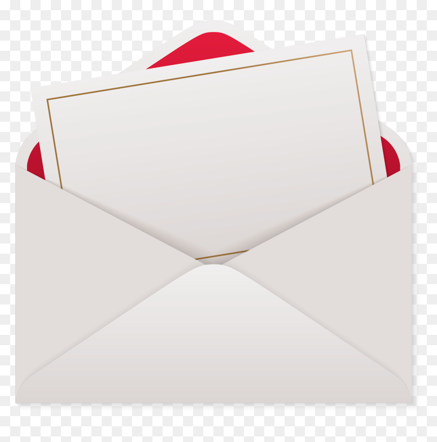 White Envelope Png , Png Download - Paper, Transparent Png - white envelope png