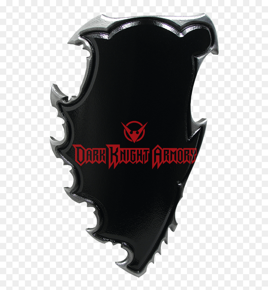 Black And Silver Chaos Larp Battle Shield - Emblem, HD Png Download - silver shield png