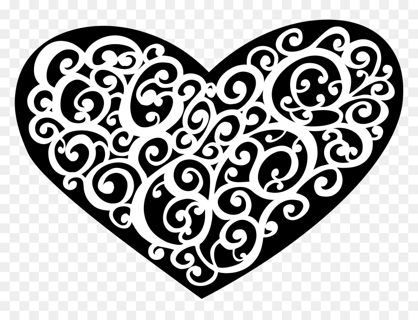 Heart Line Drawing Clip Art At Getdrawings, HD Png Download - heart line png