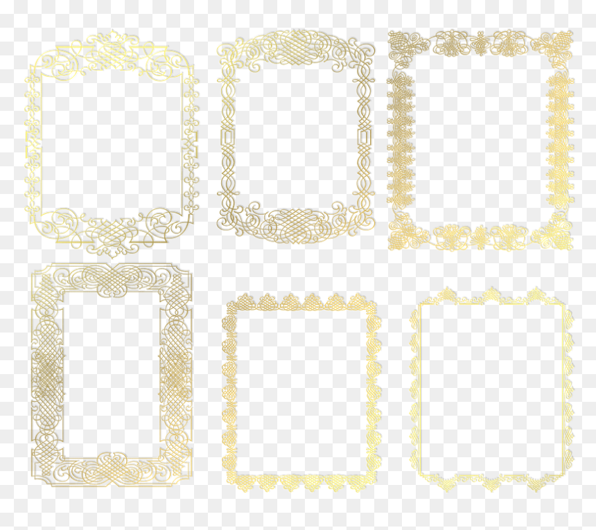 Motif, HD Png Download - gold square png