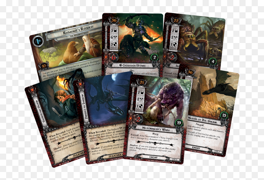 Lord Of The Ring Cards, HD Png Download - lord of the rings png
