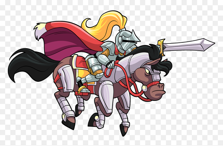 Silvershield Knight - Cartoon, HD Png Download - silver shield png