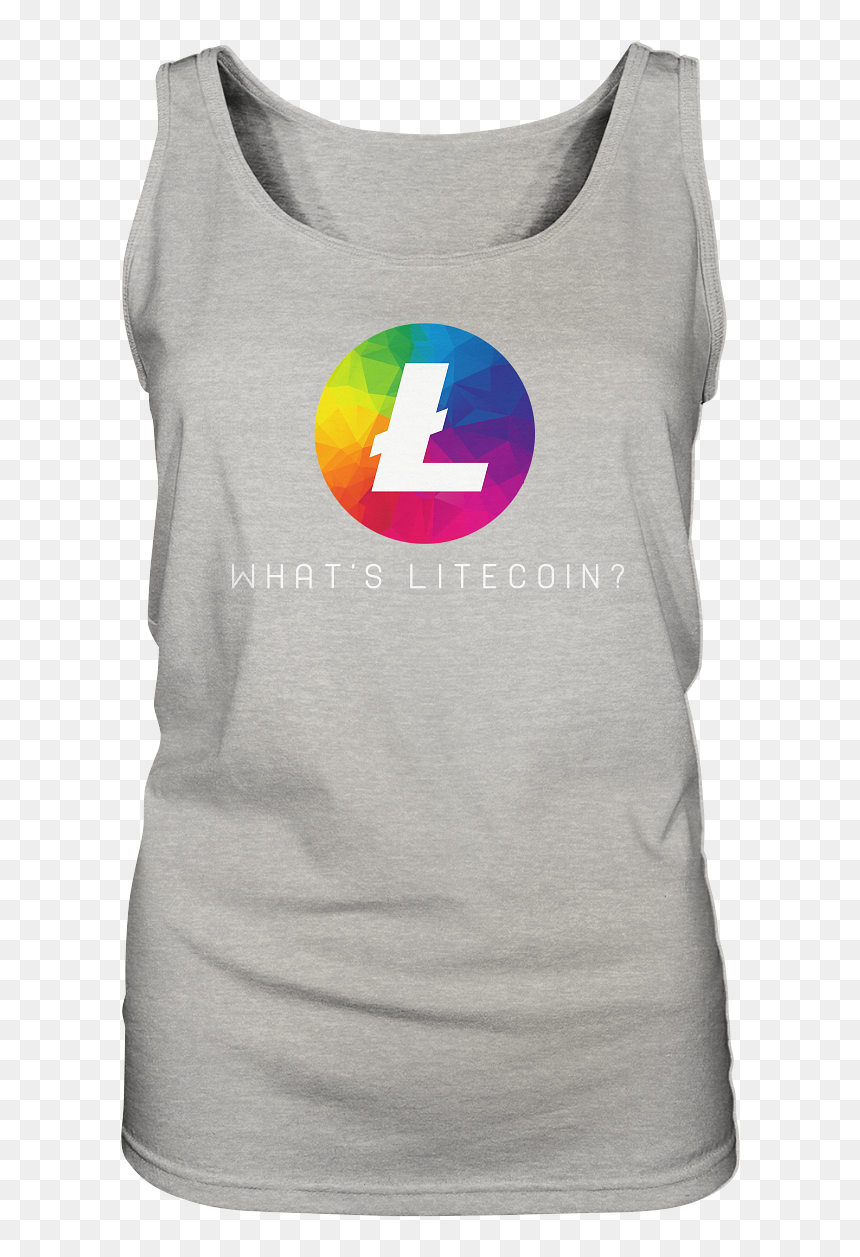 Bin Dann Mal Weg T Shirt Camping, HD Png Download - litecoin png