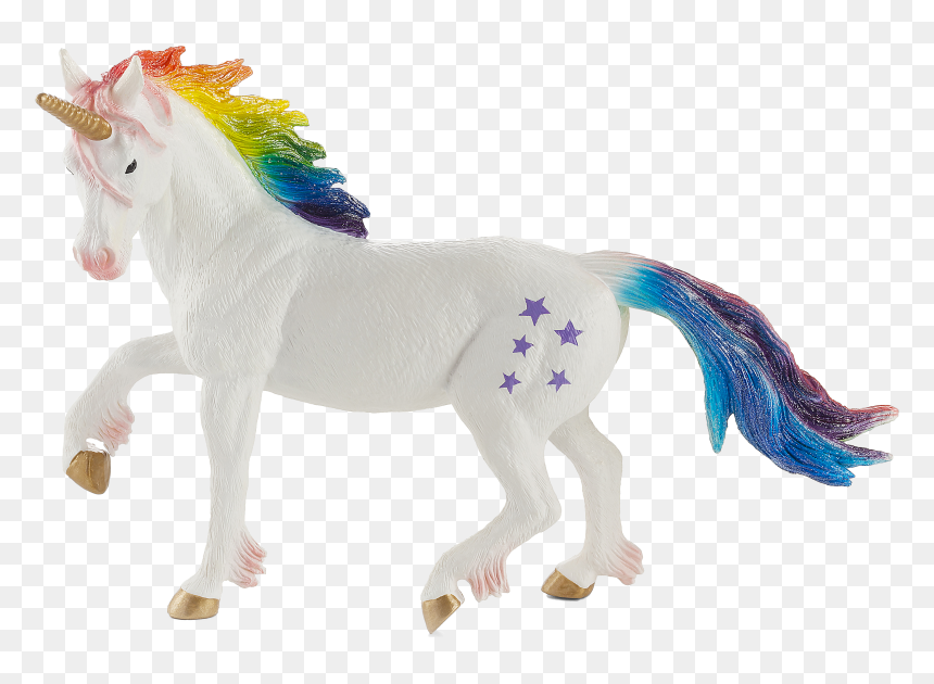 Rainbow Unicorn Png, Transparent Png - rainbow unicorn png