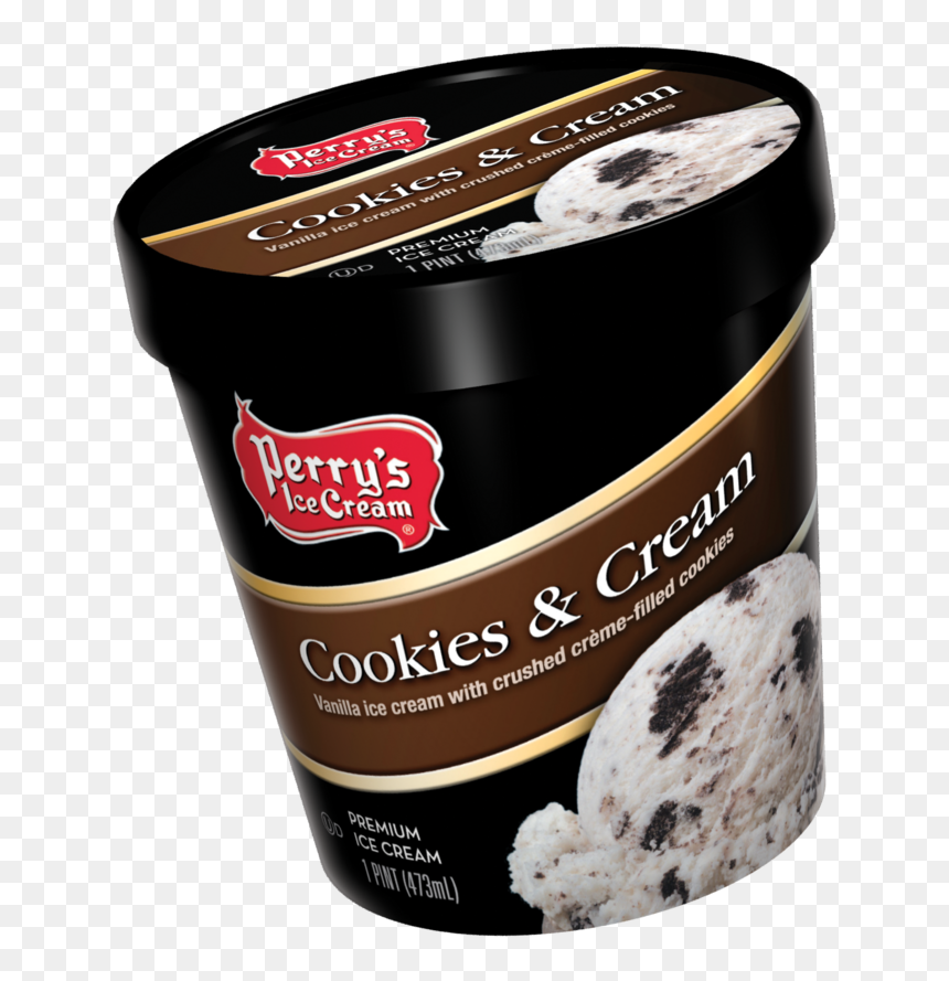 Cookies & Cream , Png Download - Perry's Ice Cream, Transparent Png - vanilla ice cream png