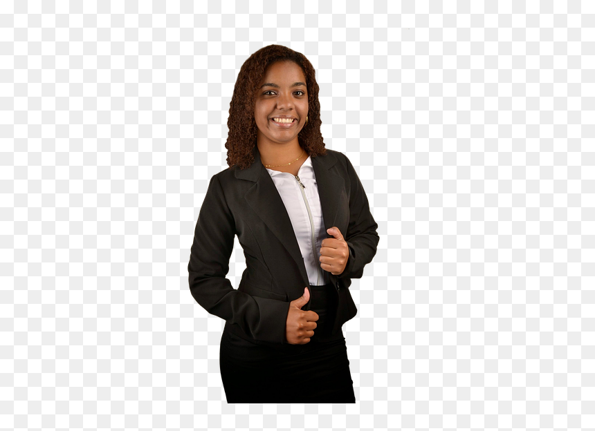 Femme D Affaires Png, Transparent Png - business woman standing png