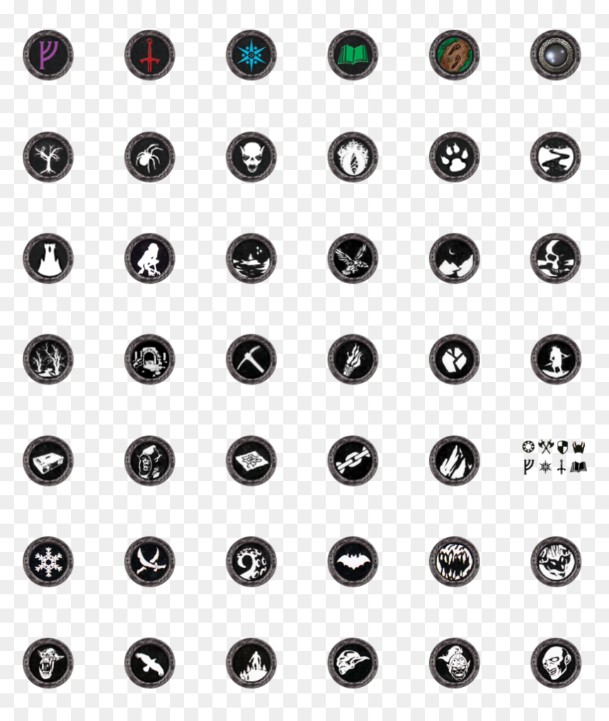Lord Of The Rings Icons, HD Png Download - lord of the rings png