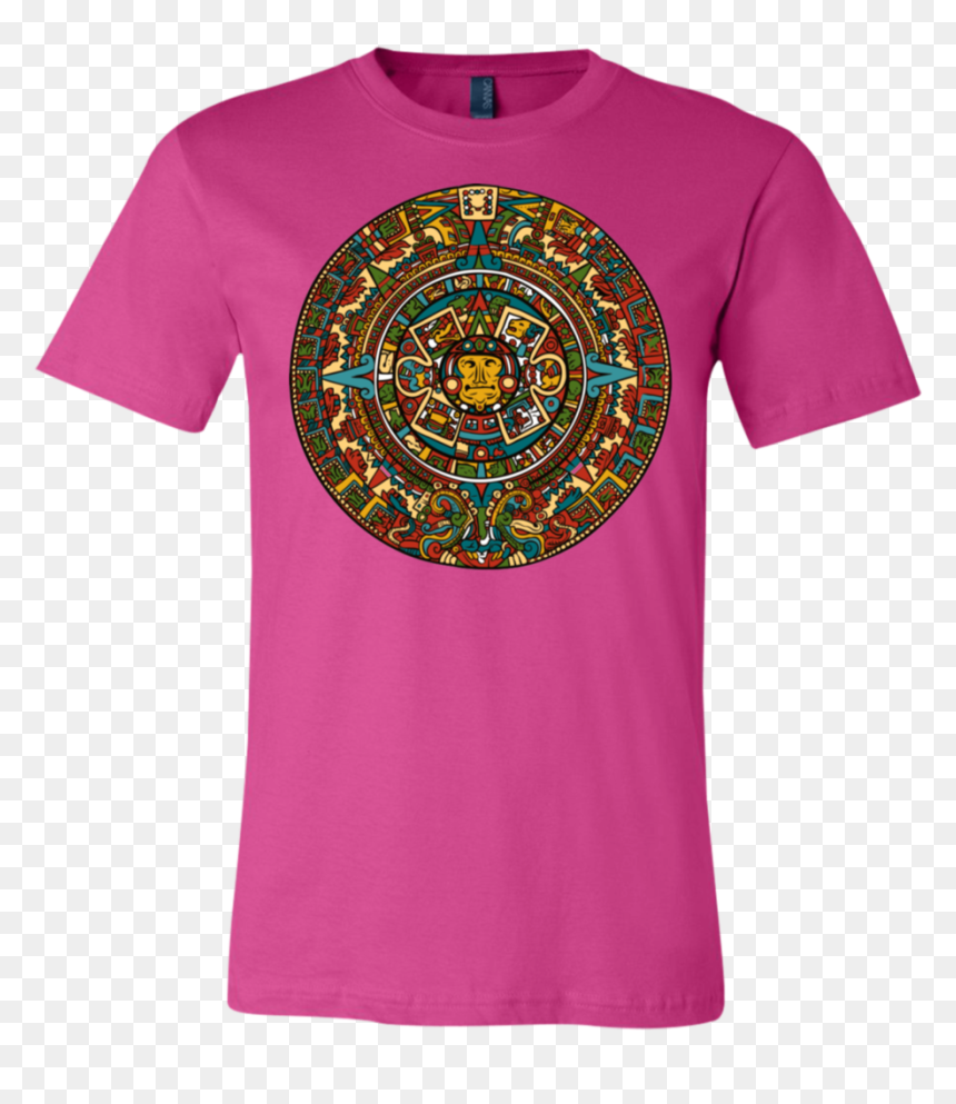 Unique Chicago Blackhawks T Shirt, HD Png Download - aztec calendar png