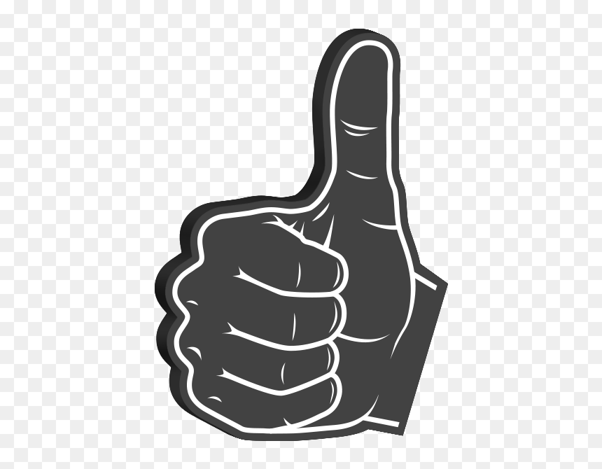 Foam Hands Emoji Sticker Pack Messages Sticker-2 - Portable Network Graphics, HD Png Download - okay hand emoji png