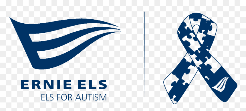 Ernie Els Foundation - Els For Autism Logo, HD Png Download - autism puzzle piece png
