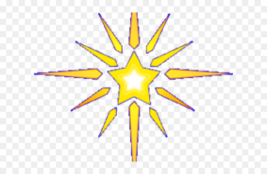 Star Of Bethlehem Clipart - Illustration, HD Png Download - star of bethlehem png