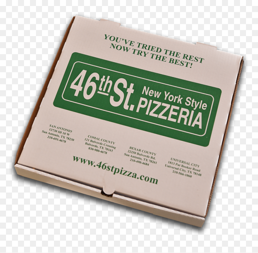 Texas , Png Download - Paper, Transparent Png - pizza box png