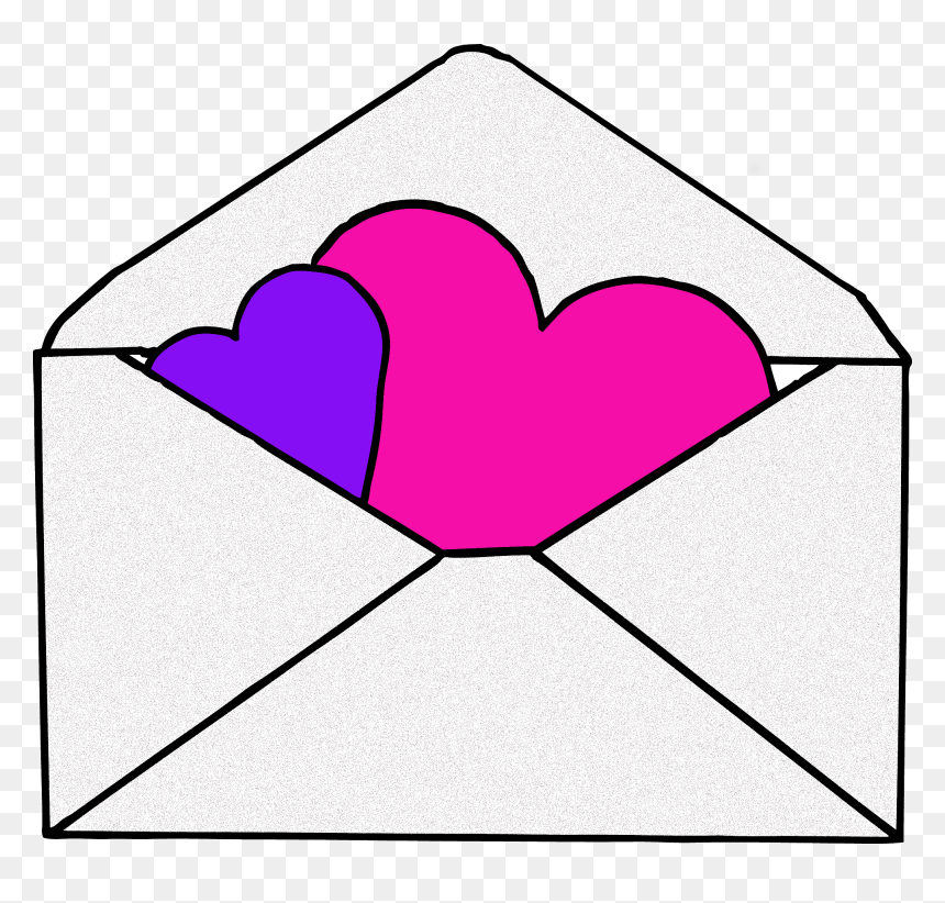 Transparent Code Clipart - Valentine Envelope Clipart, HD Png Download - envelope clipart png