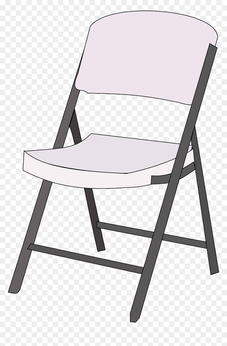 Folding Chair Clipart, HD Png Download - folding chair png