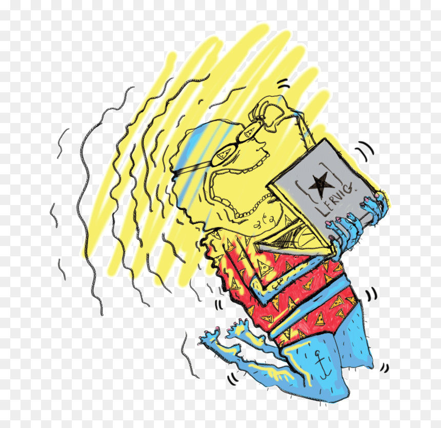 Lervig Pizza Box - Illustration, HD Png Download - pizza box png