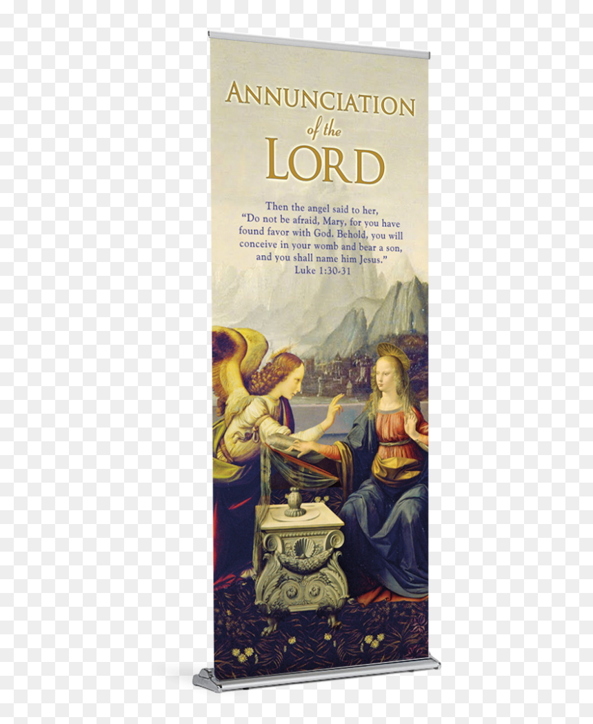 Leonardo Da Vinci Paintings On Canvas Art - Leonardo Da Vinci Annunciation, HD Png Download - infinity stones png