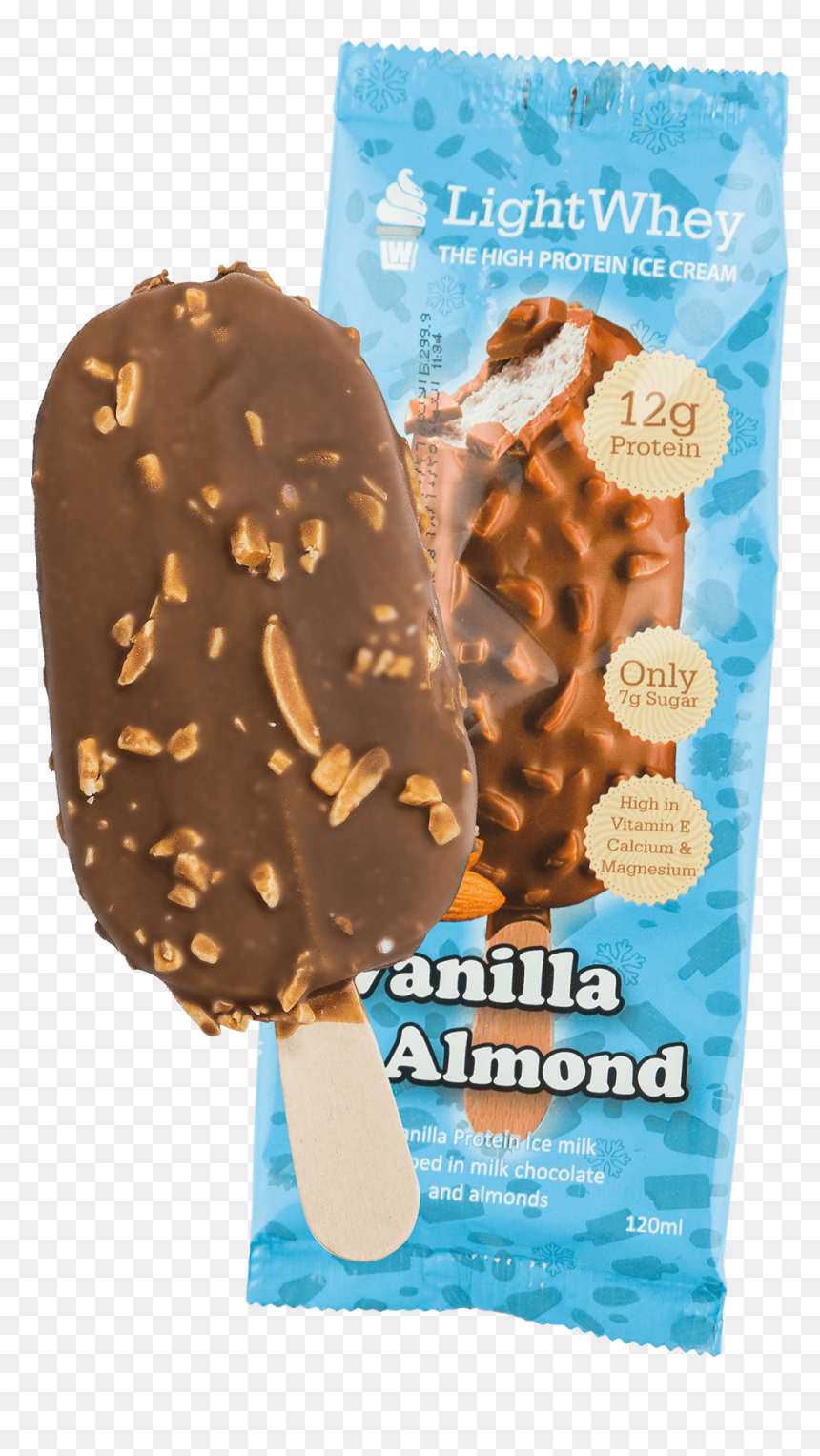 Almond Vanilla Ice Cream Whey, HD Png Download - vanilla ice cream png