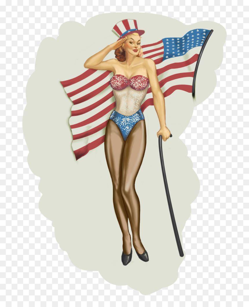 Liberty Belle, HD Png Download - pin up png