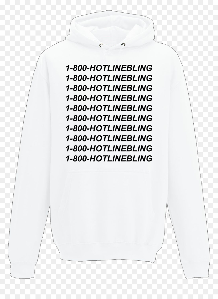 Singoutloud Hotline Bling Printed Hoodie - Hoodie, HD Png Download - hotline bling png
