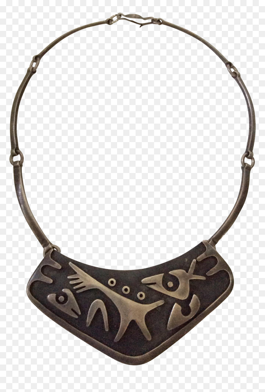 Choker, HD Png Download - silver shield png
