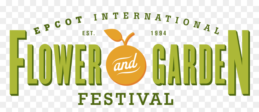 2017 Disney Epcot Flower And Garden Festival - Epcot Flower And Garden Logo, HD Png Download - epcot png