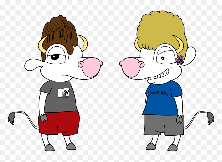 Beavis And Butt-head - Cartoon, HD Png Download - cartoon butt png