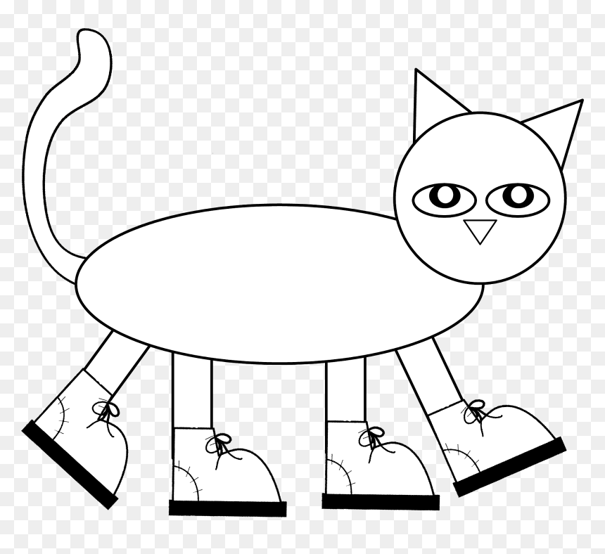 Pete The Cat Cutout, HD Png Download - pete the cat png