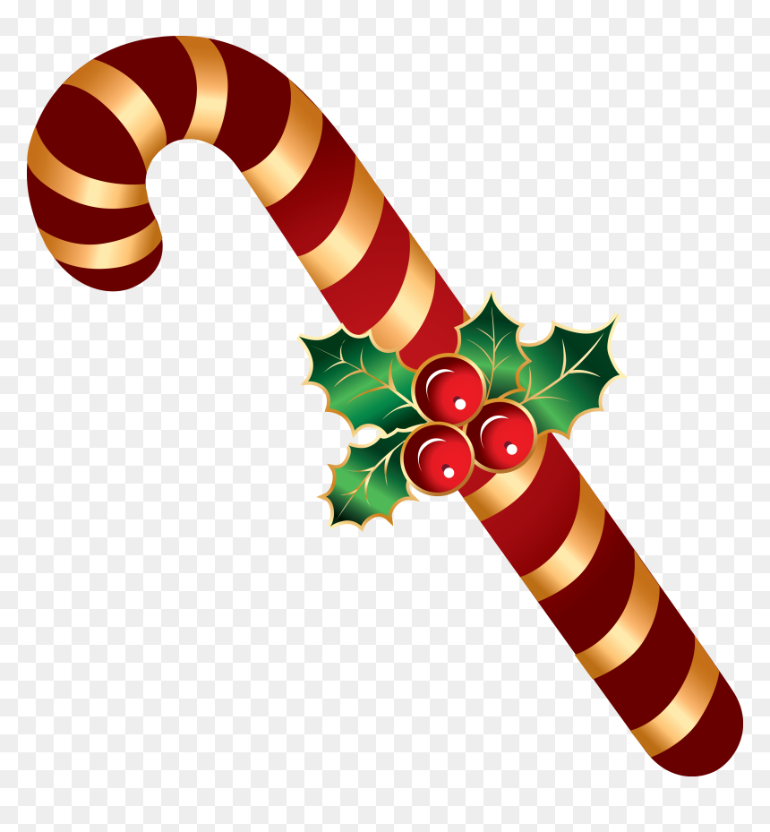 Candy Stick For Christmas Decorations, HD Png Download - christmas candy png
