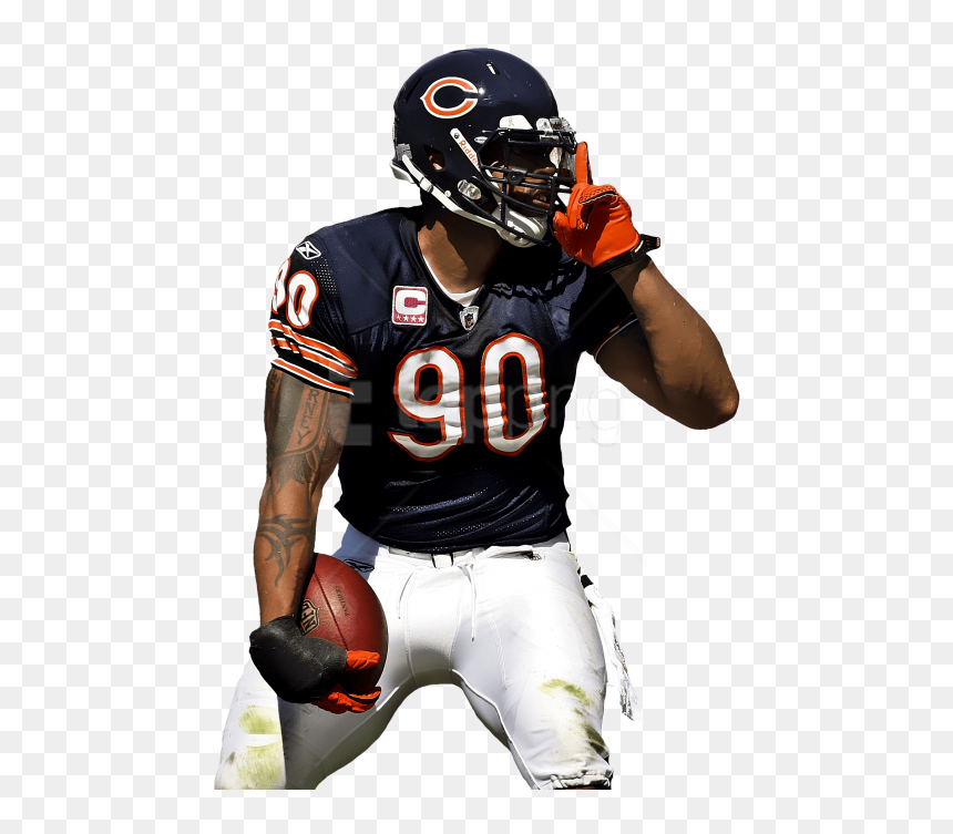 Free Png Download American Football Player Png Images - Chicago Bears Players Png, Transparent Png - american football player png