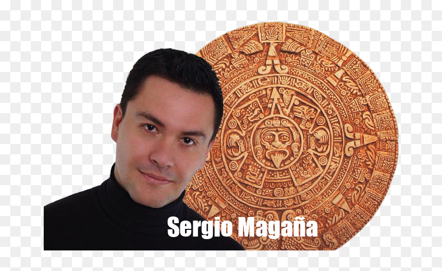 Sergio Magaña - Labeled Sketch Of The Babylonian Calendar, HD Png Download - aztec calendar png