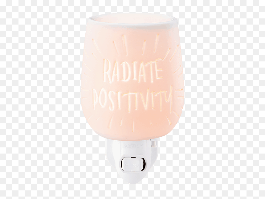 Radiate Positivity Scentsy Mini Warmer - Lampshade, HD Png Download - scentsy png